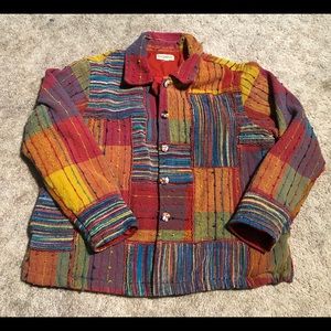 Gorgeous, colorful, Funky, Artsy, Jacket, L